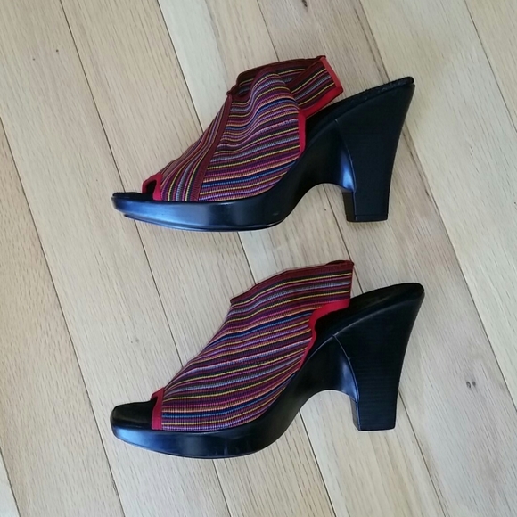 Vivanz comfort sandals, stretch rainbow - Picture 2 of 4